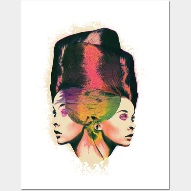 Twin Beehive Wall Art by bumalum